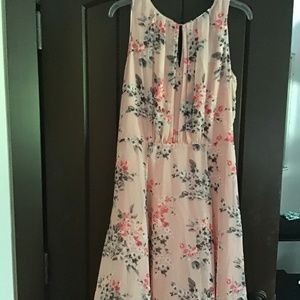 Pink luncheon dress